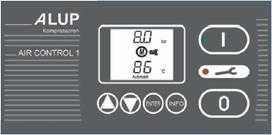 Riadiaci systém skrutkového kompresora ALUP VARIO - AIR CONTROL 1 na Kompresorz Info