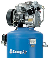 Piestové kompresory CompAir na www.kompresory-info.sk