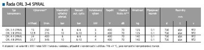 Špirálové kompresory ORL 3 - 4 SPIRAL sú vhodné pre použitie v oblastiach s vysokými nárokmi na čistotu stlačeného vzduchu. Bezolejová technológia eliminuje riziko znečistenia stlačeného vzduchu. Výsledkom je 100% čistý stlačený vzduch.