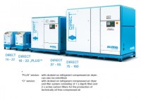 Skrutkové kompresory ALMIG DIRECT 15 - 315 kW