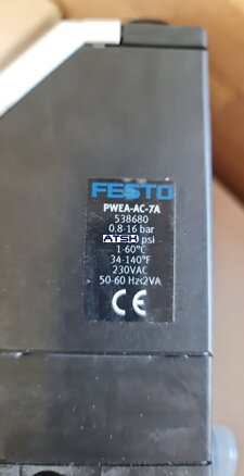 Odvádzač kondenzátu FESTO PWEA-AC-7A Odvádzač kondenzátu FESTO PWEA-AC-7A