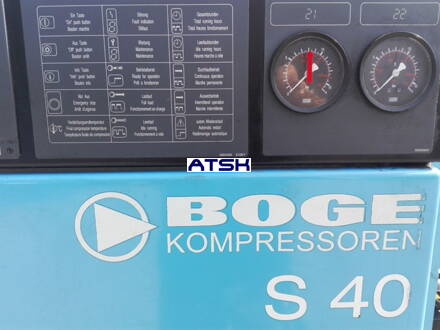 Skrutkový kompresor BOGE S40